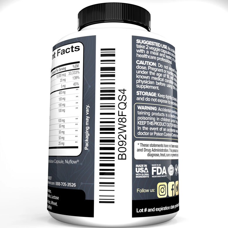 Advanced DHT Hair Formula with Biotin (60 capsules) 